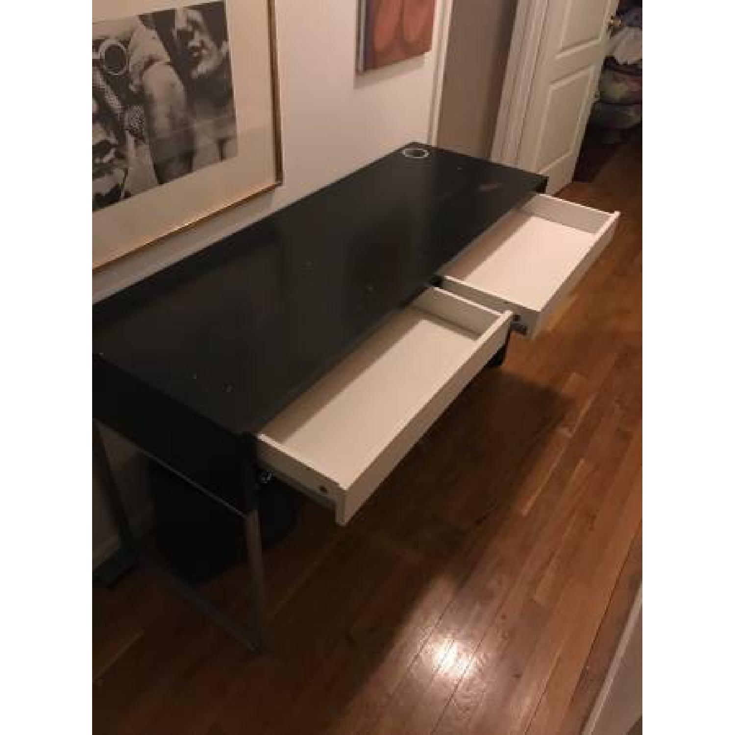 Ikea Computer Desk w/ 2 Drawers - image-3