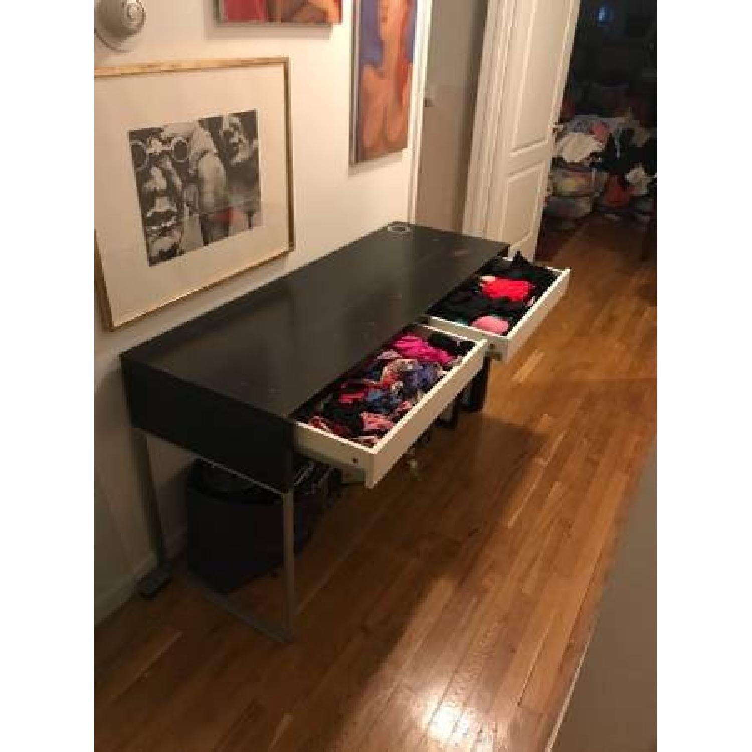 Ikea Computer Desk w/ 2 Drawers - image-5