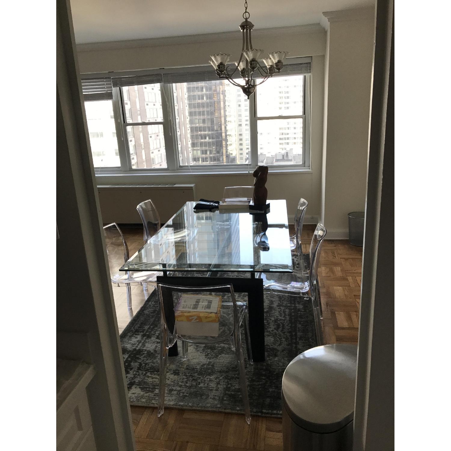 Le Corbusier Style Modern Dining Table - image-1