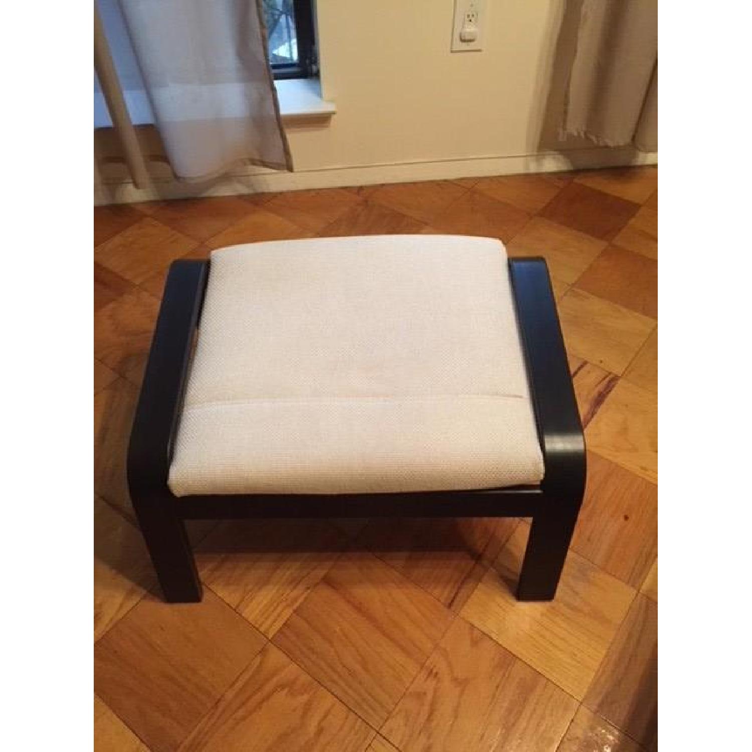 Ikea Poang Chair & Ottoman - image-4