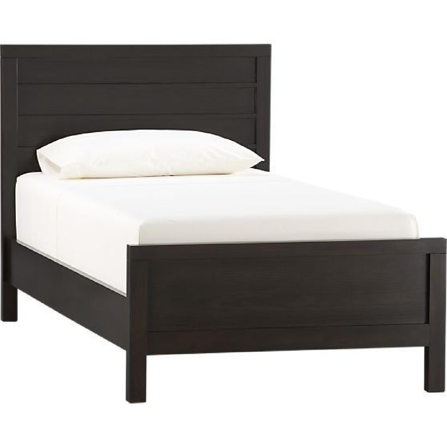 Crate & Barrel Ledge Queen Bed in Java - image-2