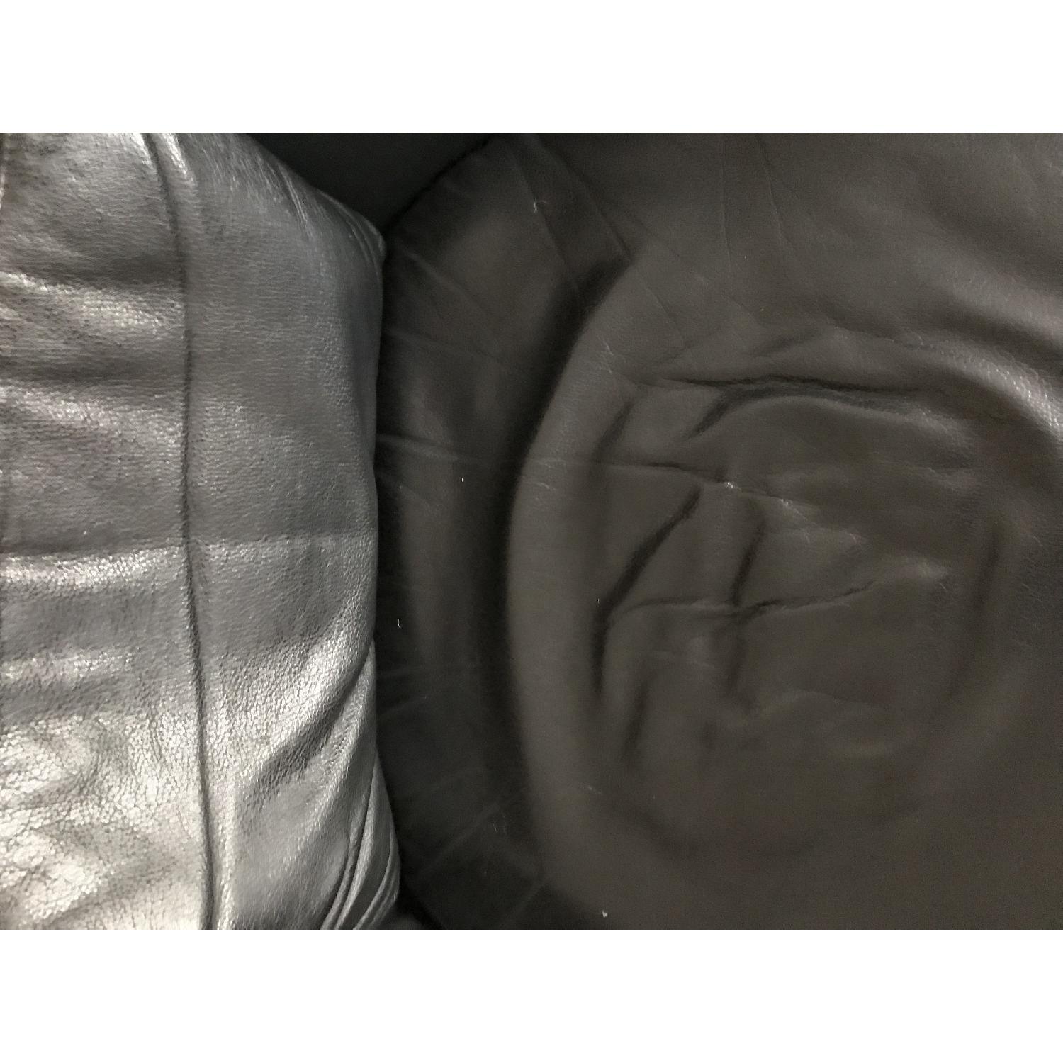 Ikea Tullsta Faux Leather Armchair - image-1