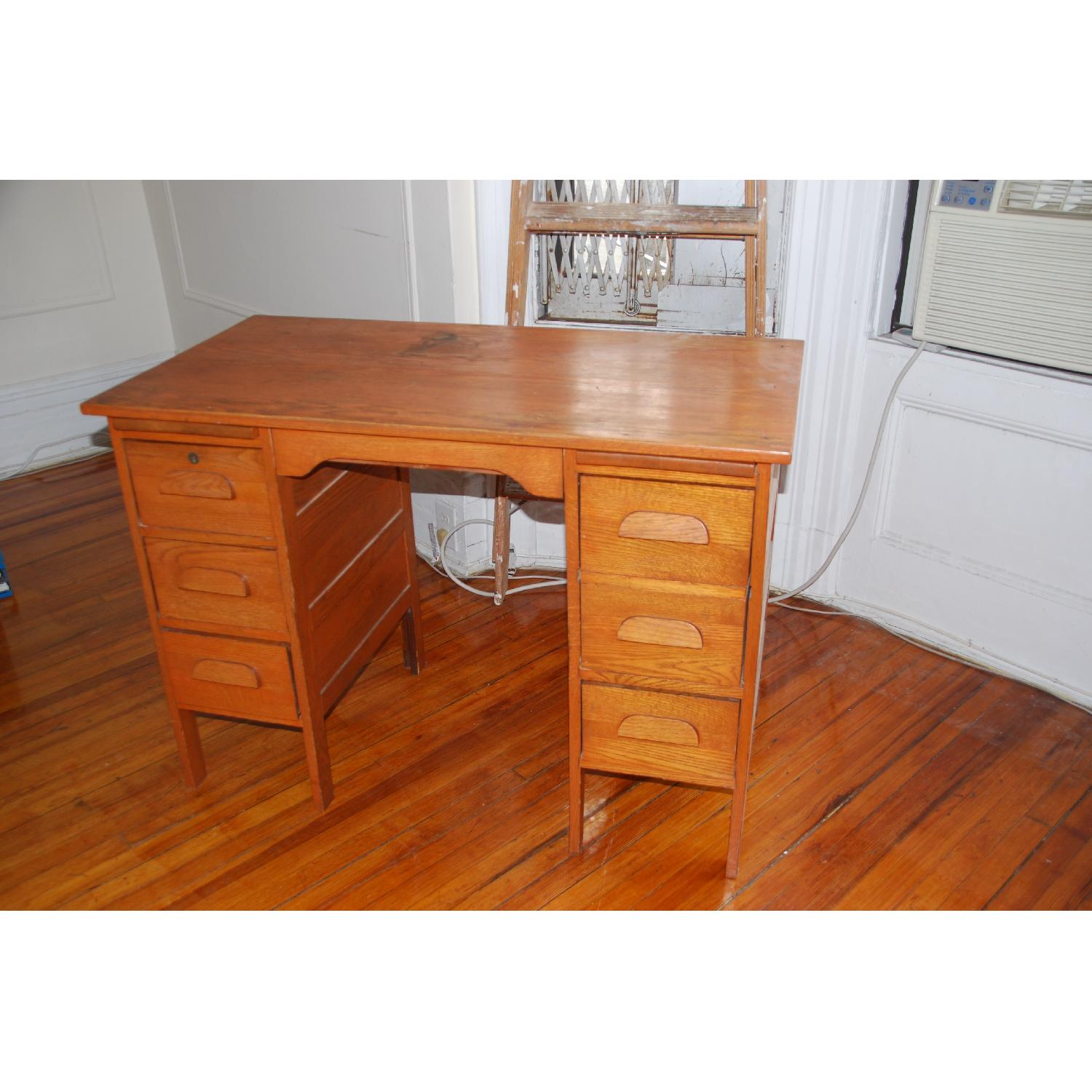 Vintage Office Desk - image-1