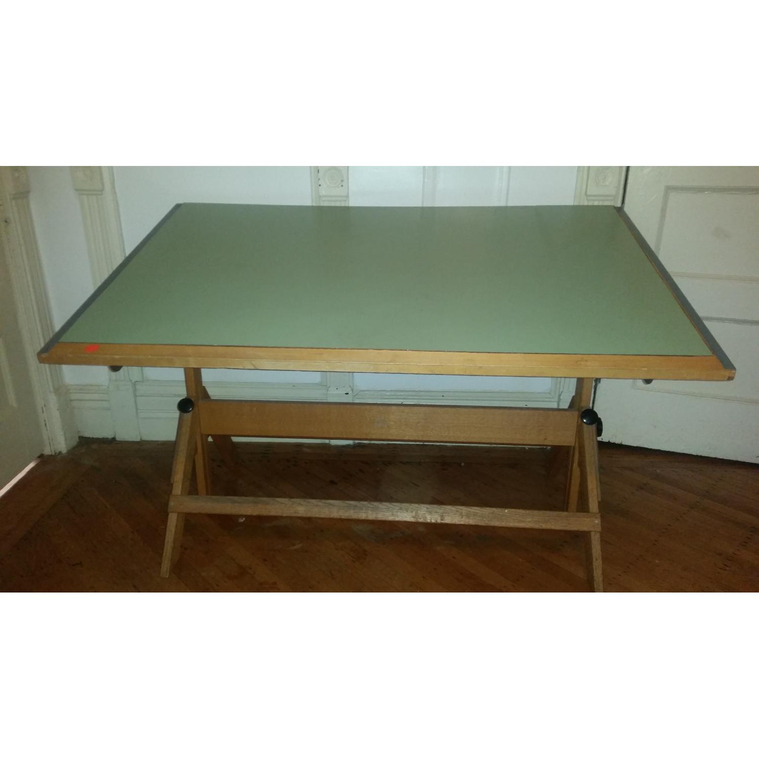 Vintage Drafting Table - image-1
