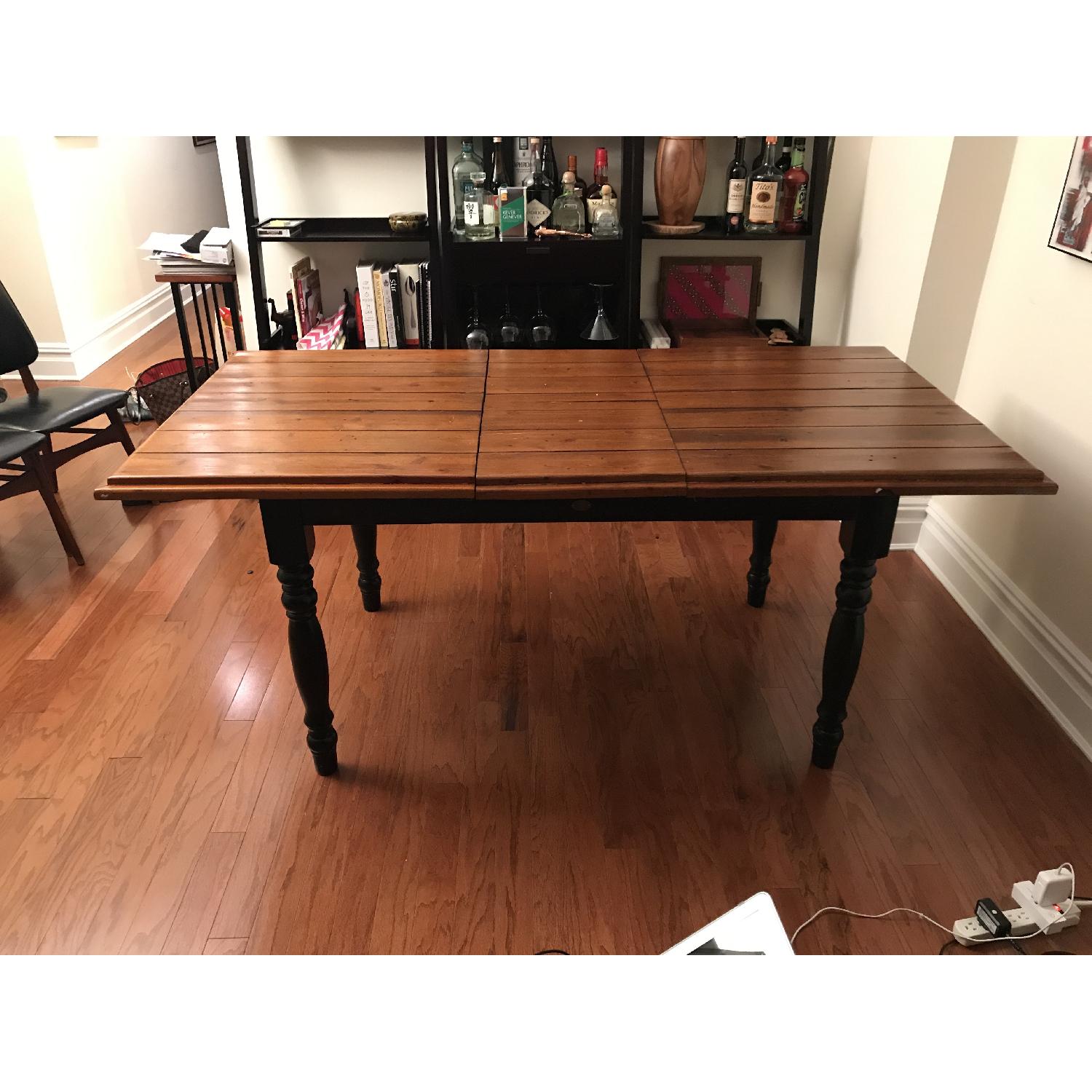 Solid Wood Extendable Dining Table - AptDeco