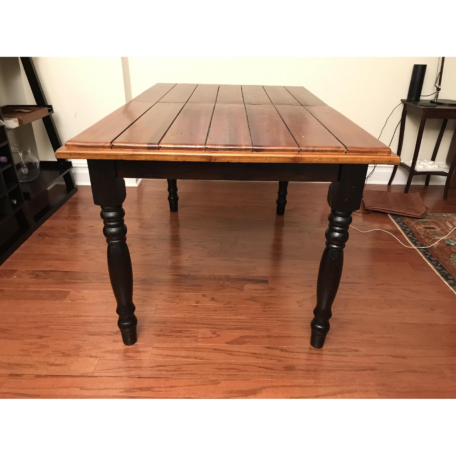 Solid Wood Extendable Dining Table - AptDeco