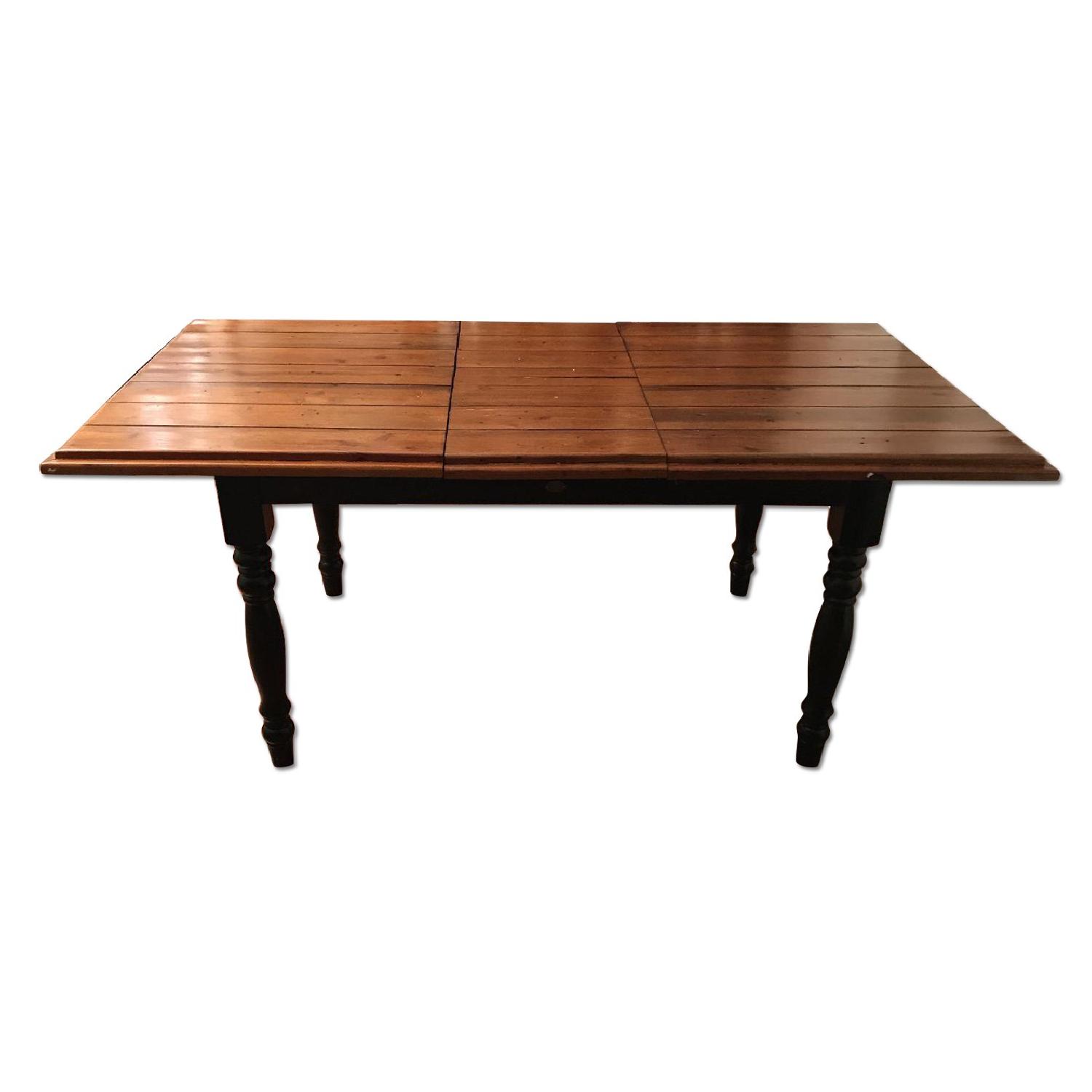 Solid Wood Extendable Dining Table - AptDeco