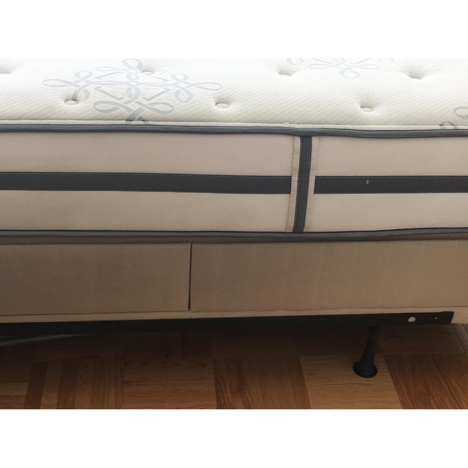 Seahawk Designs Sto-A-Way Queen Storage Bed Frame - image-1