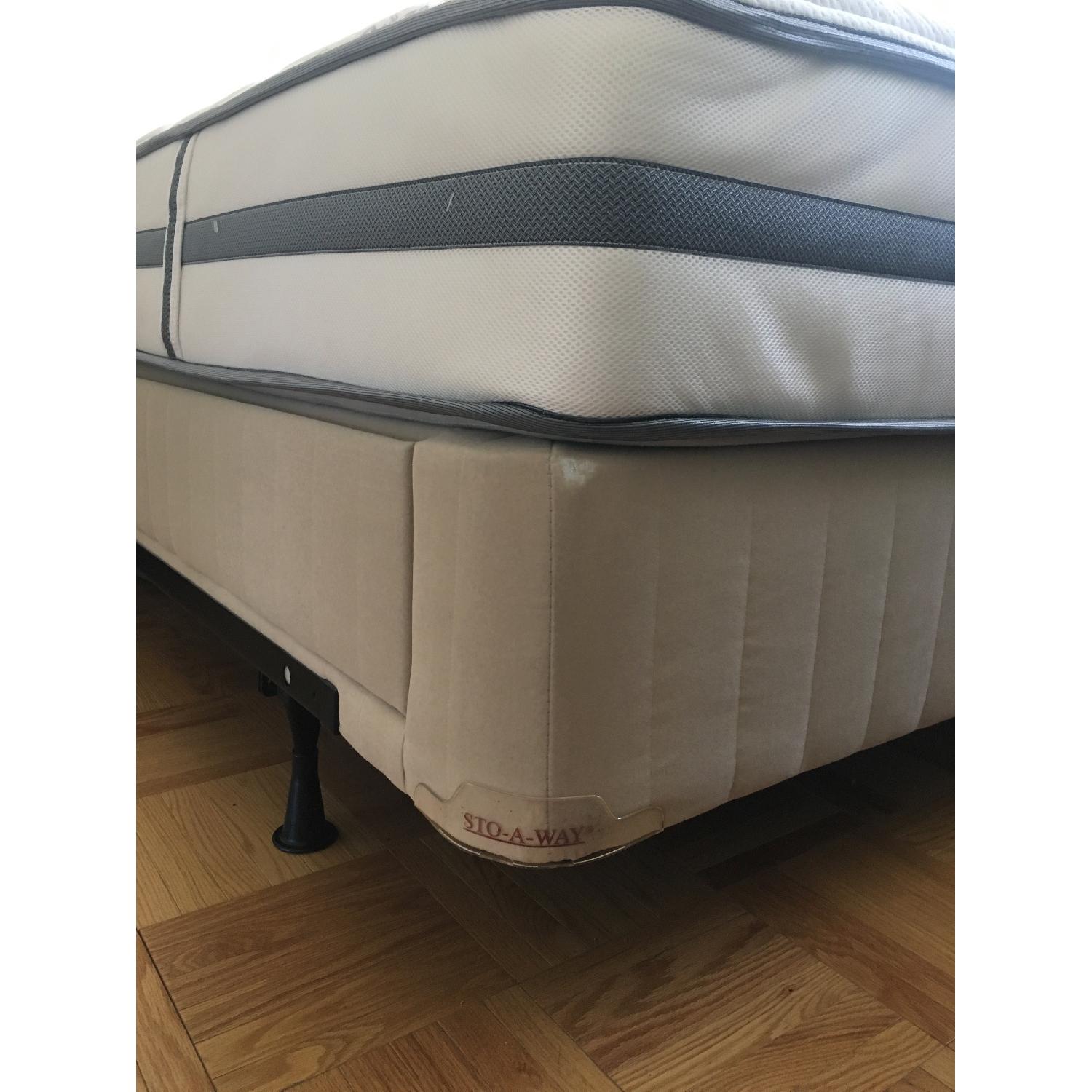 Seahawk Designs Sto-A-Way Queen Storage Bed Frame - image-3