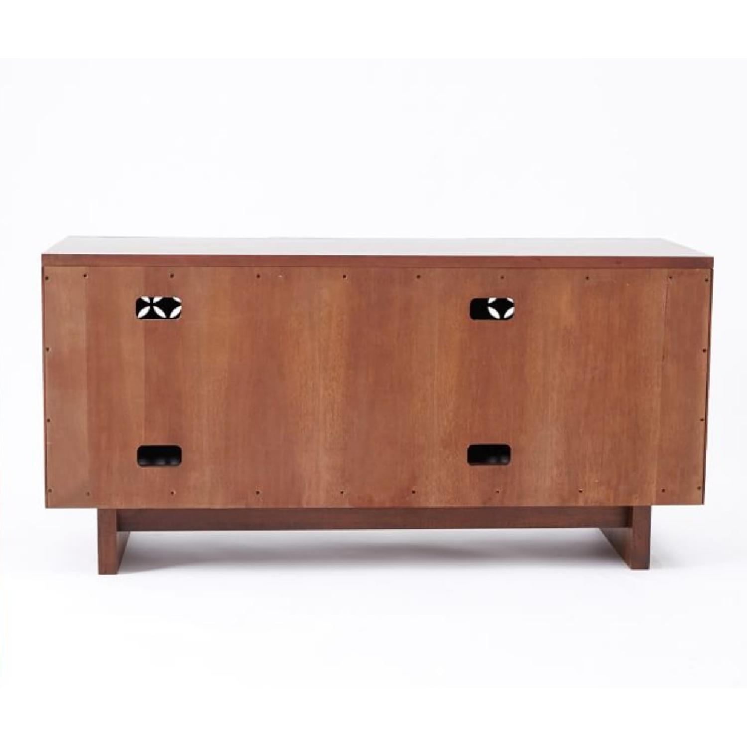 West Elm Carved Wood Media Console - image-4