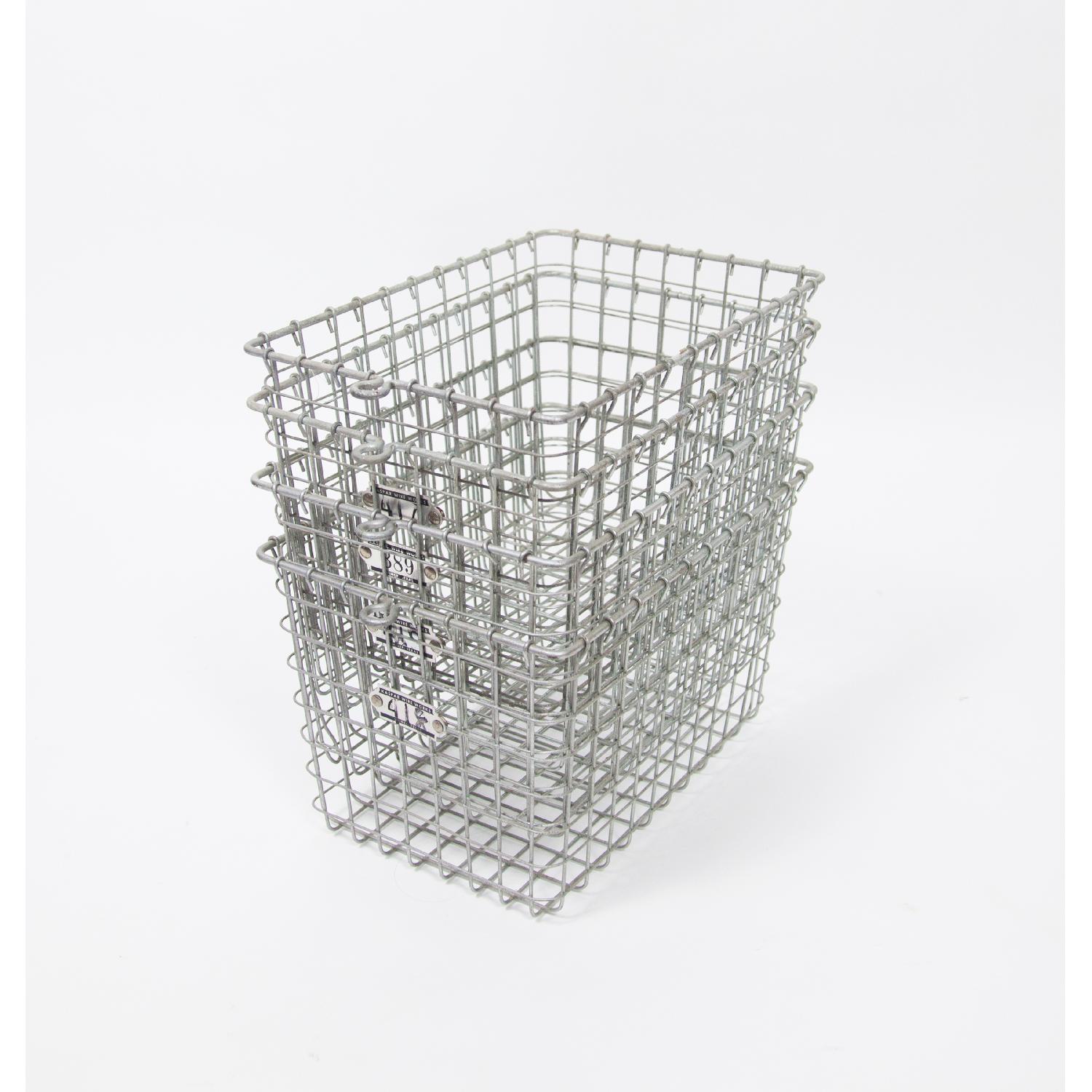 Vintage Kaspar Wire Works Basket - image-1