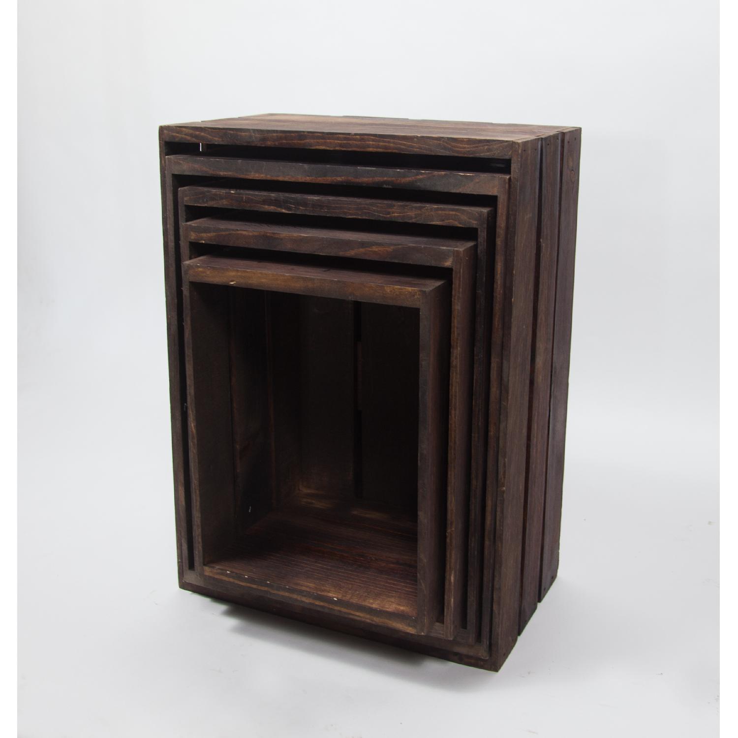Nesting Wood Crates - image-1