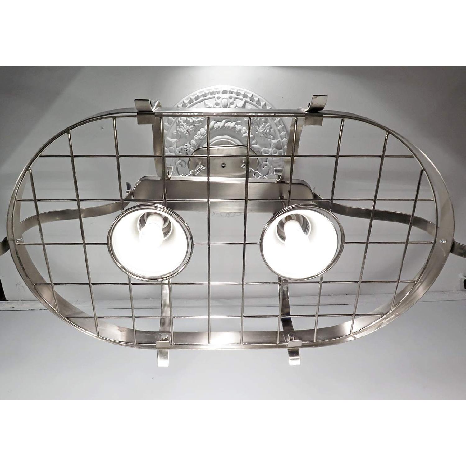Vintage Style Chandelier Large Island Industrial Light Fixture - image-3