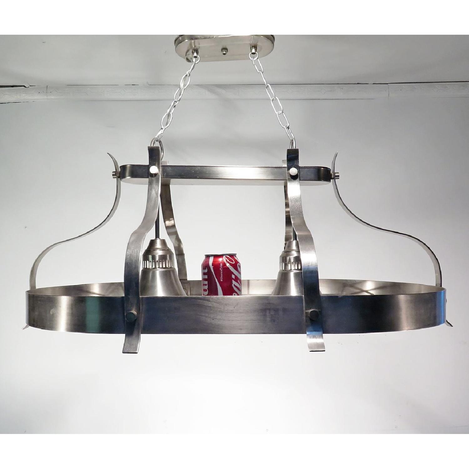 Vintage Style Chandelier Large Island Industrial Light Fixture - image-7