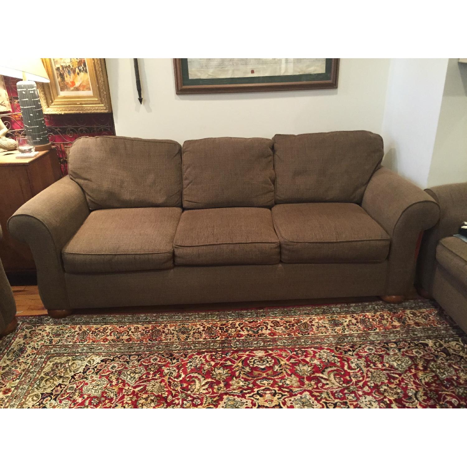 Bauhaus Queen Sofa Sleeper + Loveseat + Armchair - image-1