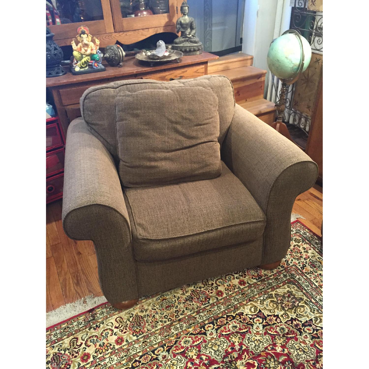 Bauhaus Queen Sofa Sleeper + Loveseat + Armchair - image-5