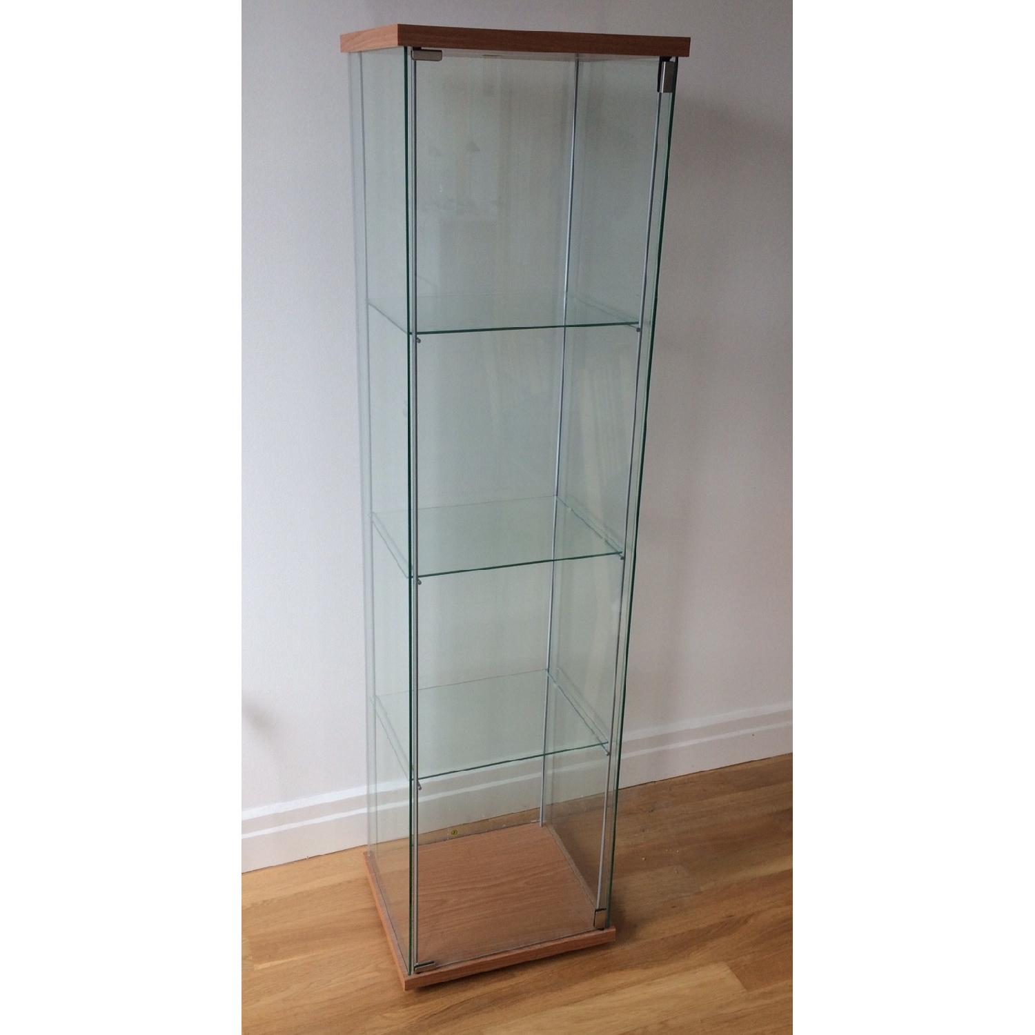 Ikea Glass Door Shelf Cabinet - image-1