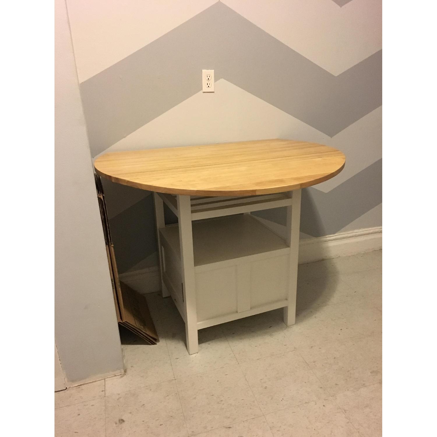 Crate & Barrel Belmont High Dining Table - image-2