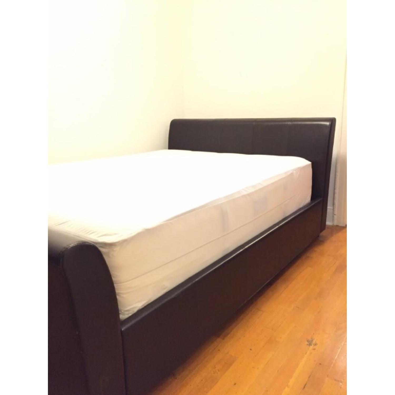Gothic Furniture Queen Size Storage Bed Frame - image-2