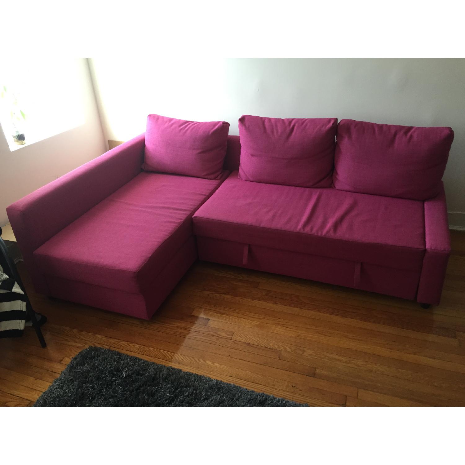 Ikea Friheten Sofa Bed with Storage - image-1
