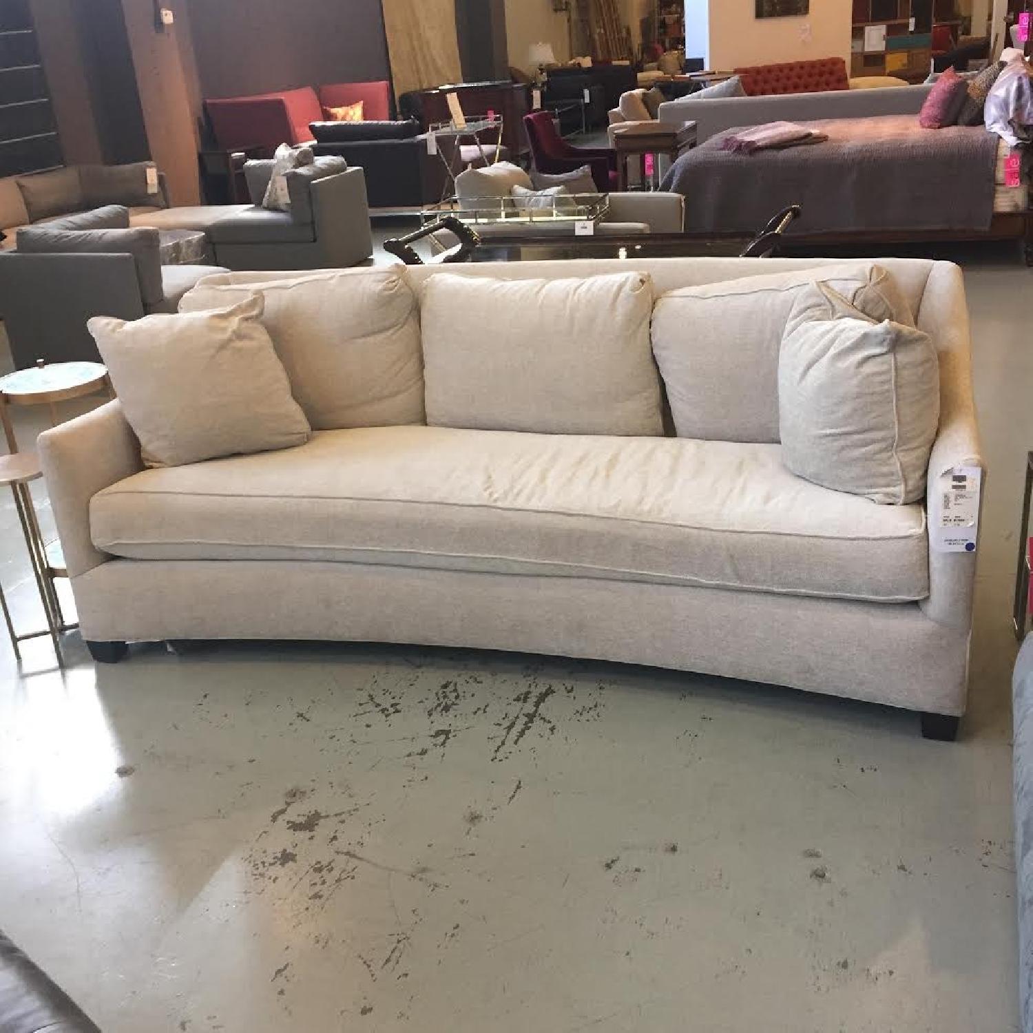 ABC Carpet & Home Beige Sofa - image-1