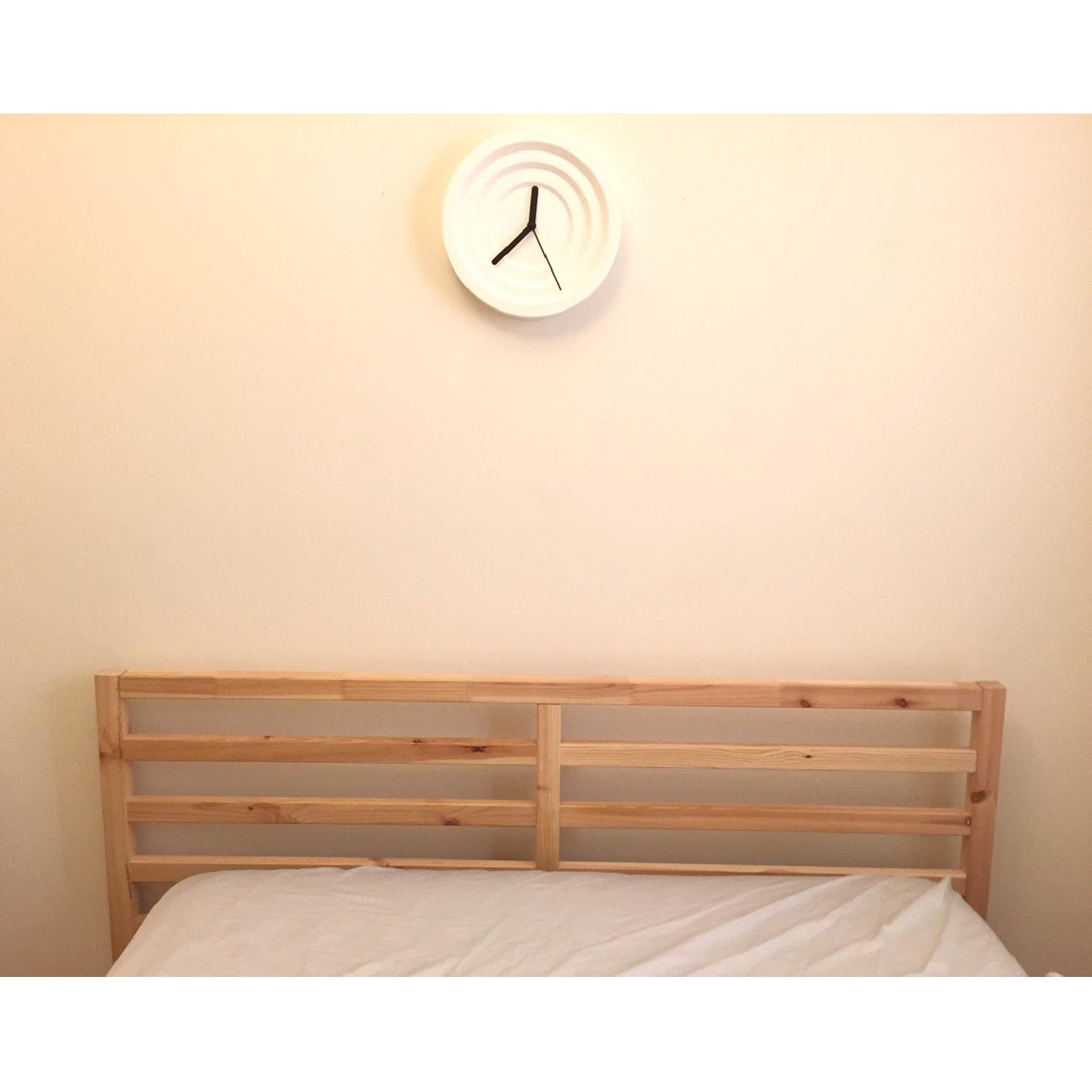 Ikea Tarva Wooden Queen Bed Frame AptDeco
