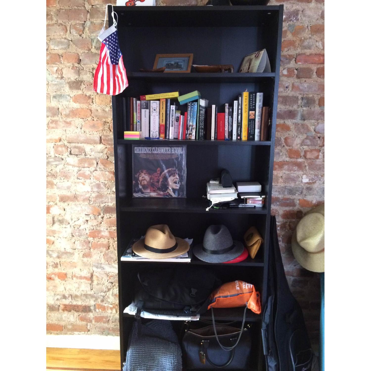 Ikea Billy Bookcase in Black/Brown - image-1