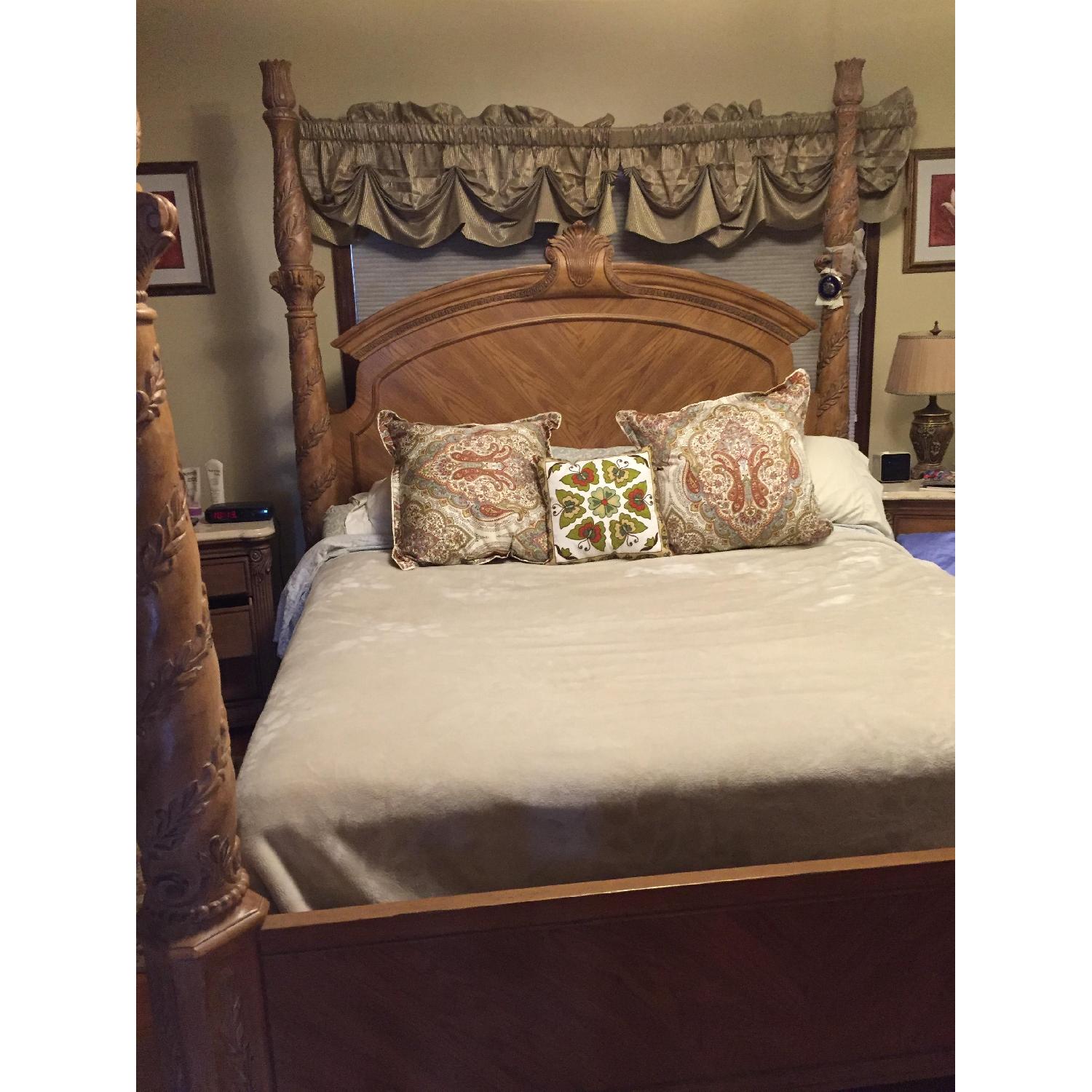 Bernhardt Four Poster King Bed - image-1