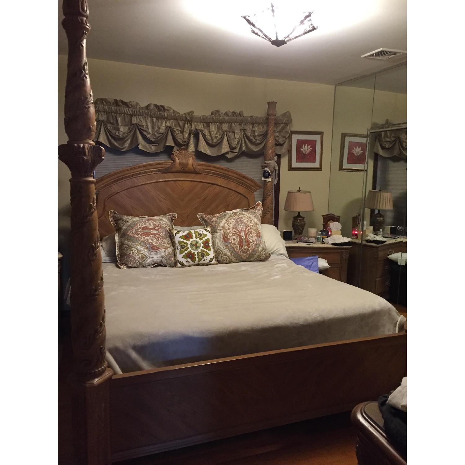 Bernhardt Four Poster King Bed - image-3