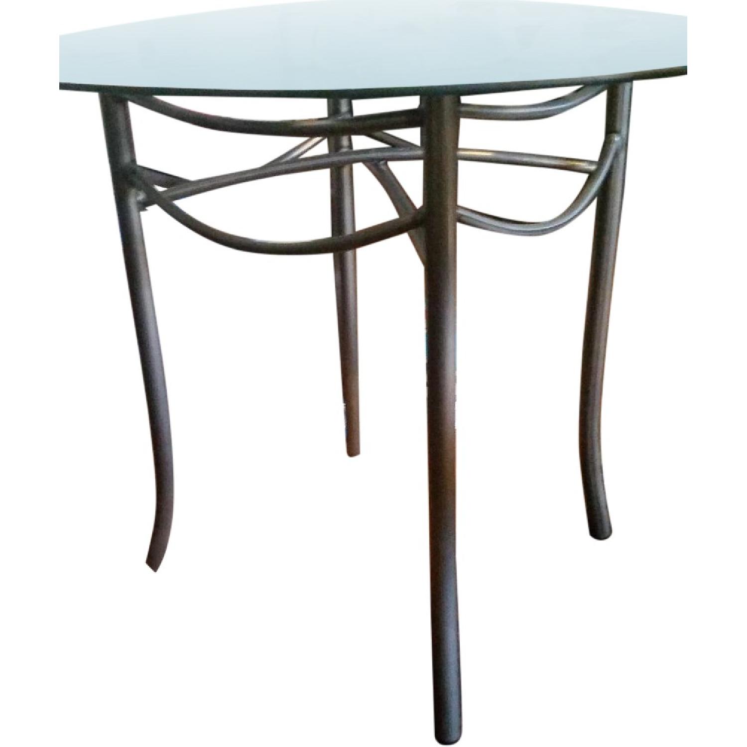 Glass Top Dining Table - image-0