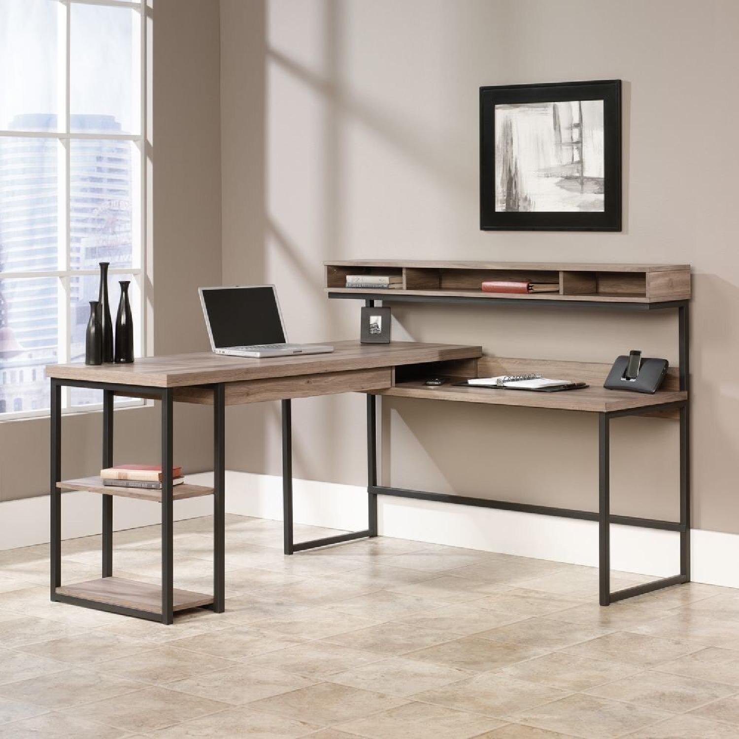 Sauder Transit L-Shaped Desk - image-1