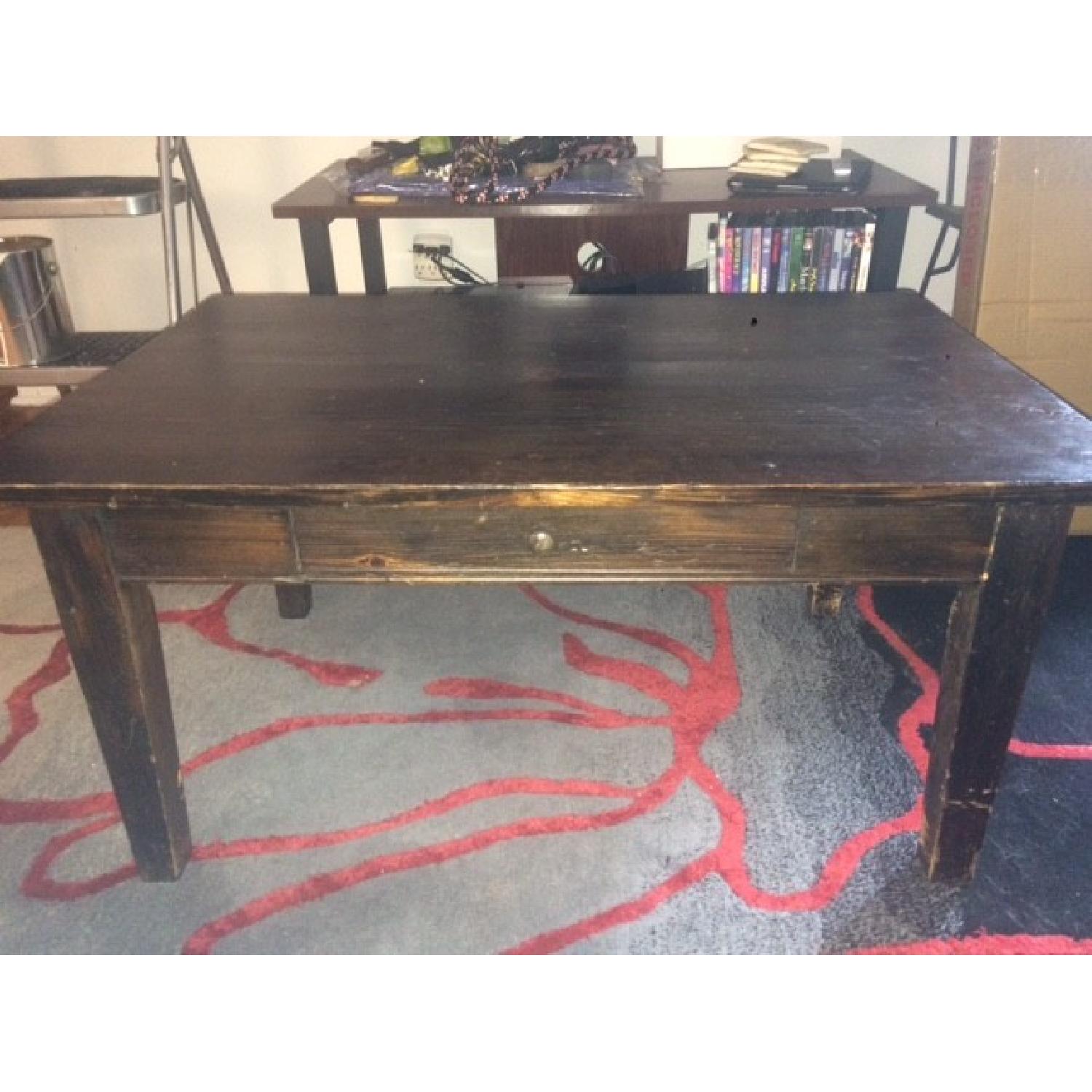 Reclaimed Barn Wood Coffee Table - image-1