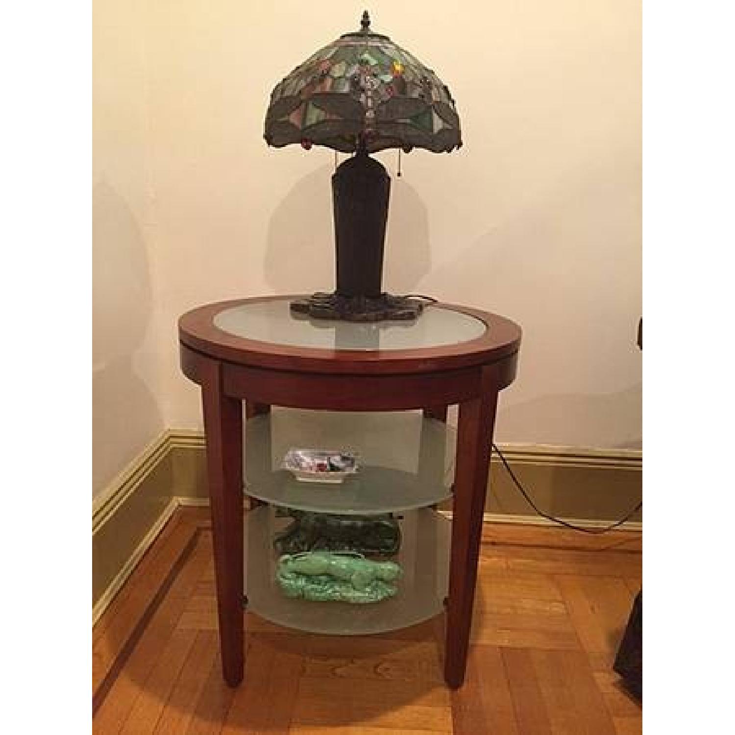 Stanley Round End Table - image-1