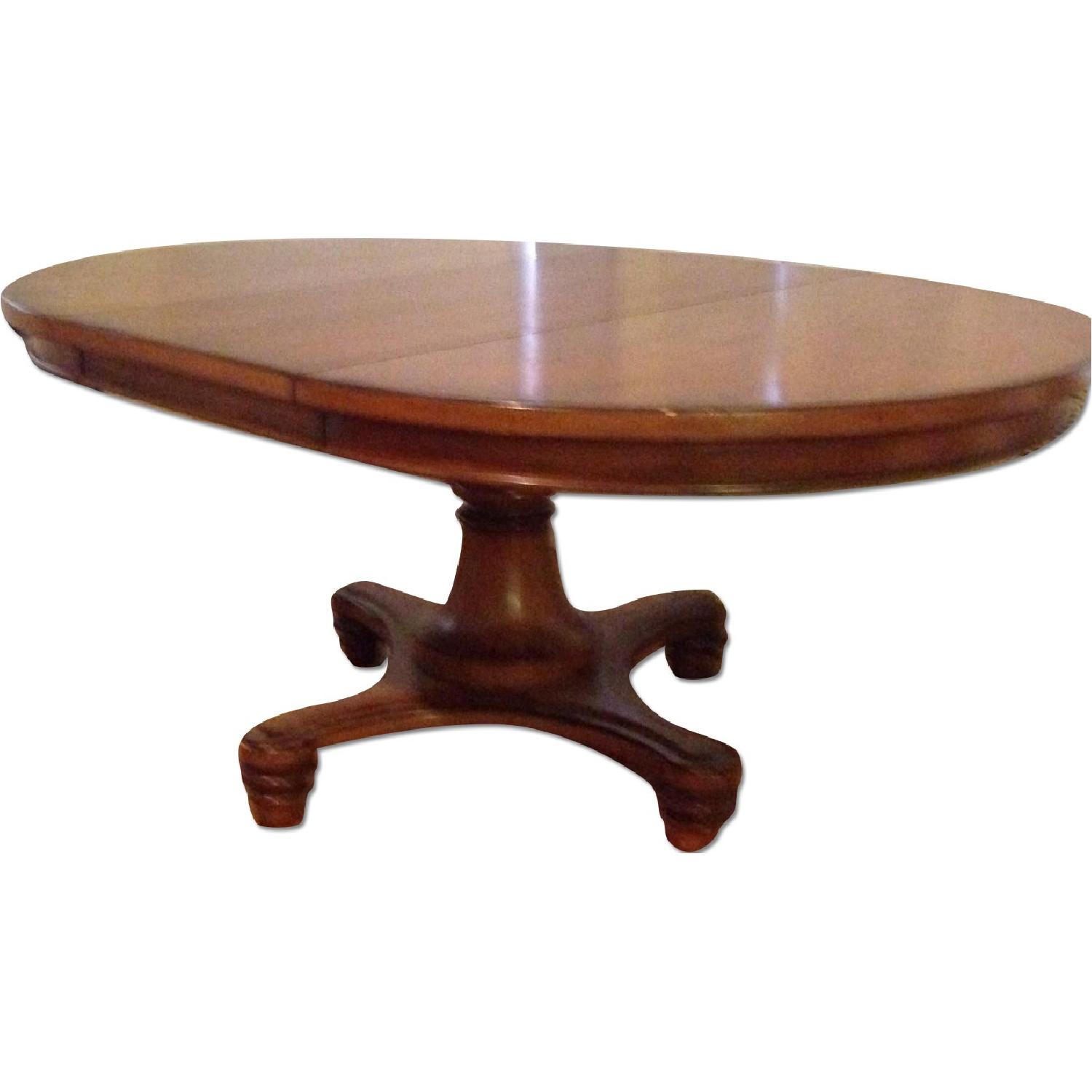 Pottery Barn Dining Room Table w/ Leaf - AptDeco