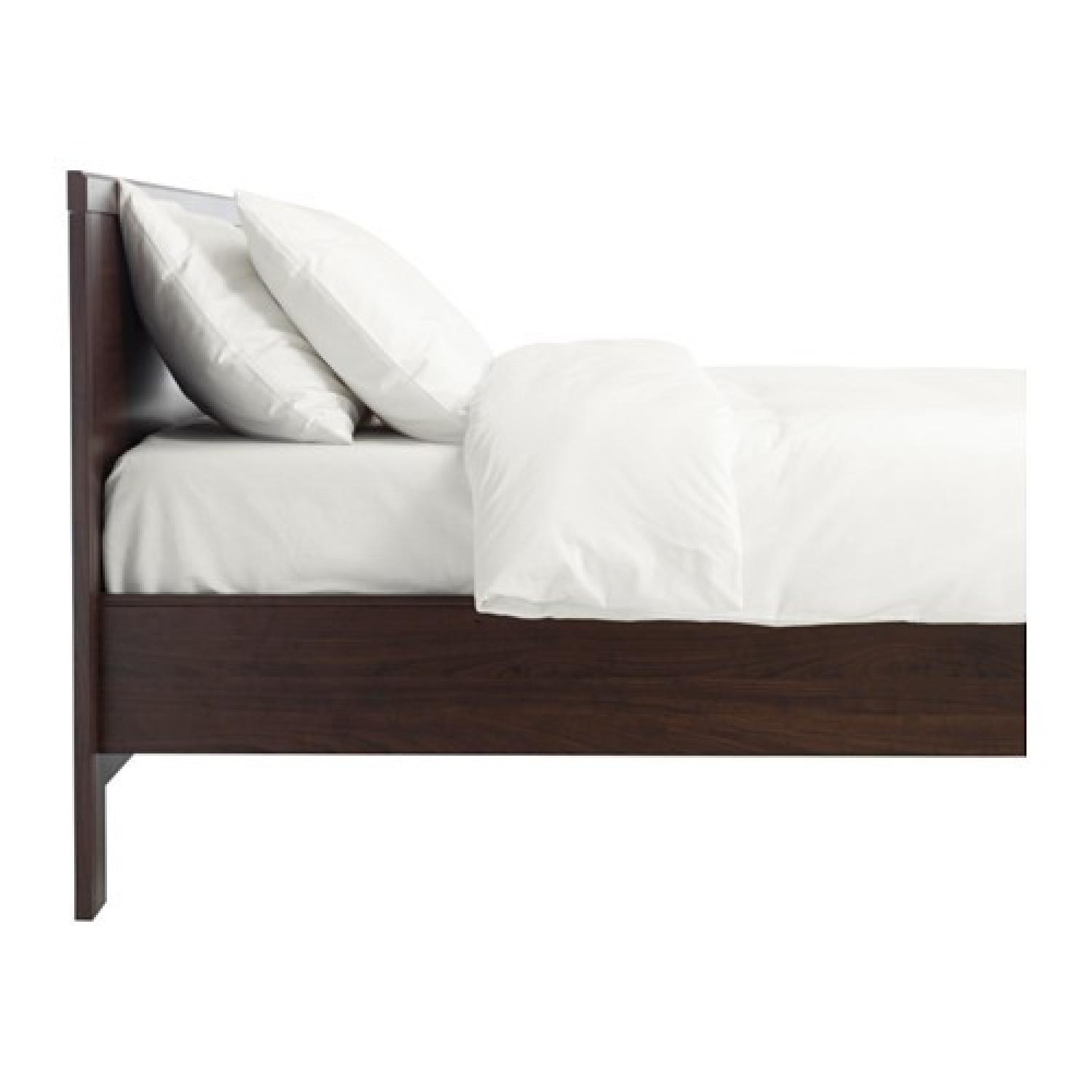 Ikea Brusali FullSize Bed Frame w/ Slatted Base AptDeco