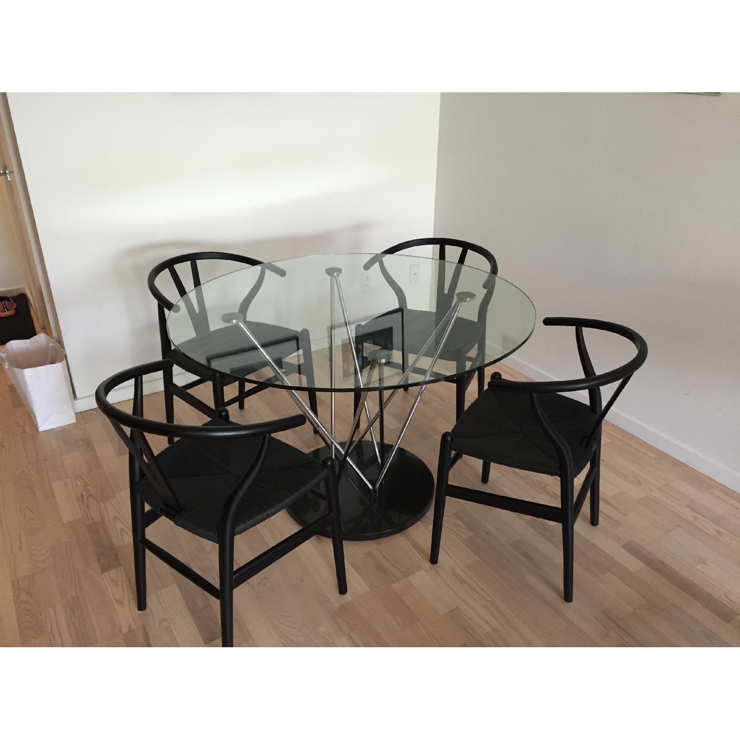 Structube Glass & Marble Dining Table - image-4