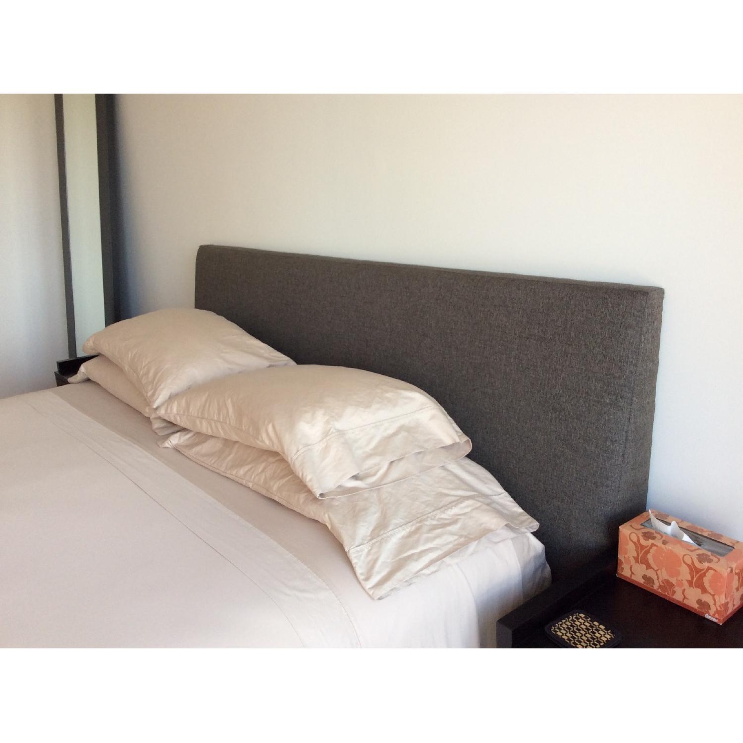 Room & Board Ella King Bed in Kismet Fabric - image-3