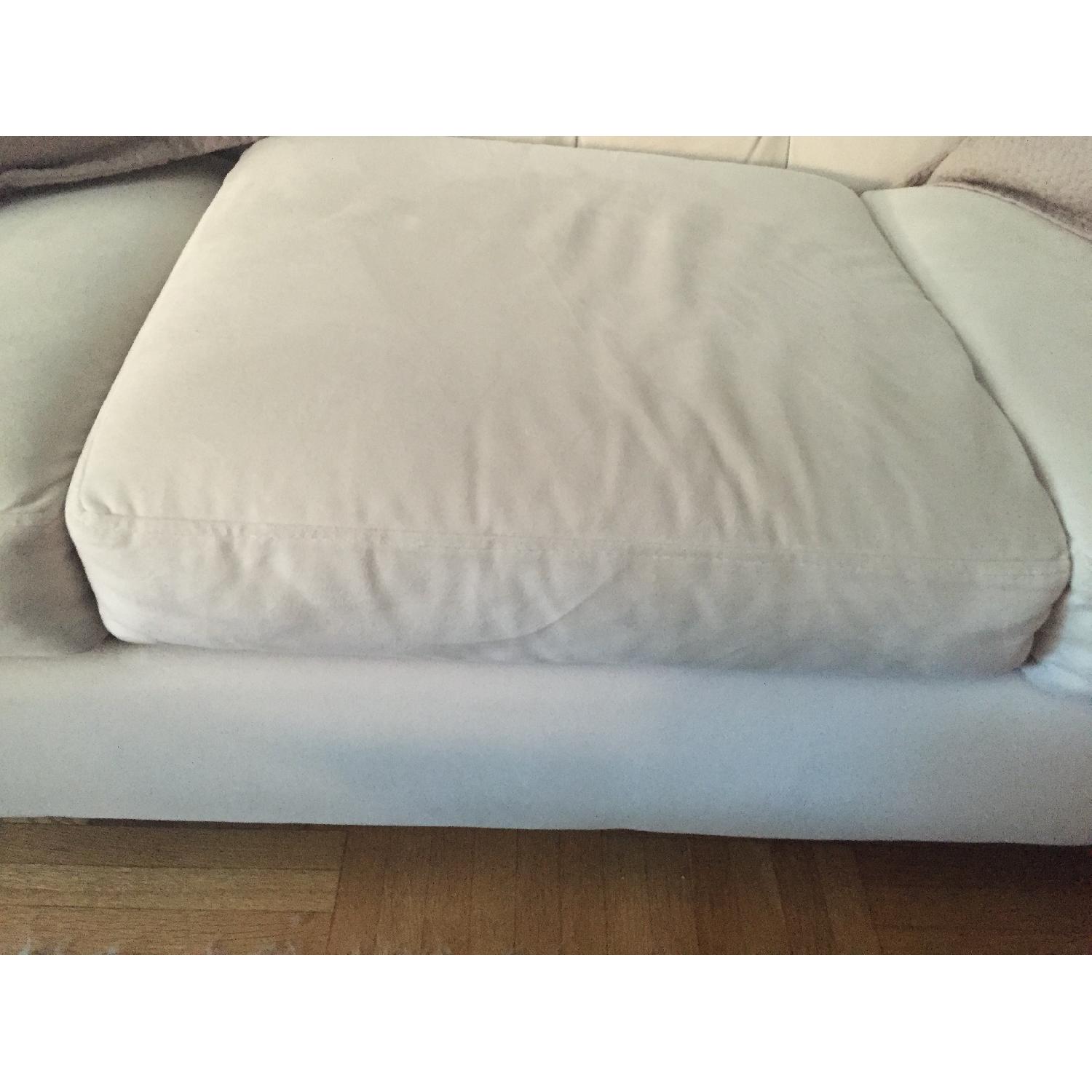 Macy's Chloe Cream Velvet Tufted Sofa - image-1