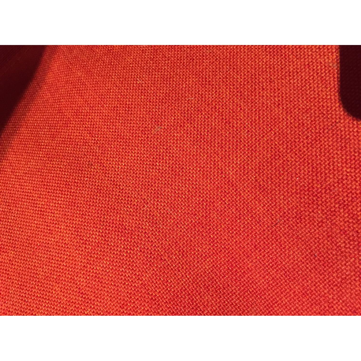CB2 Flex Orange Sleeper Sofa - image-3