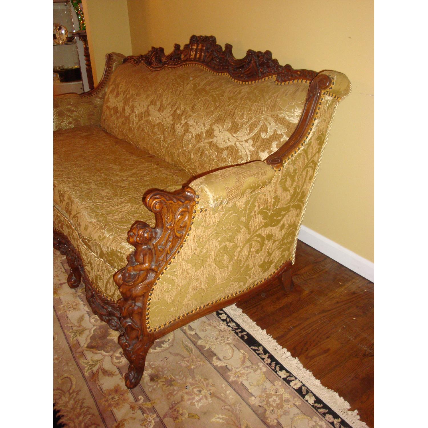 Antique Sofa + Matching Chair - image-2