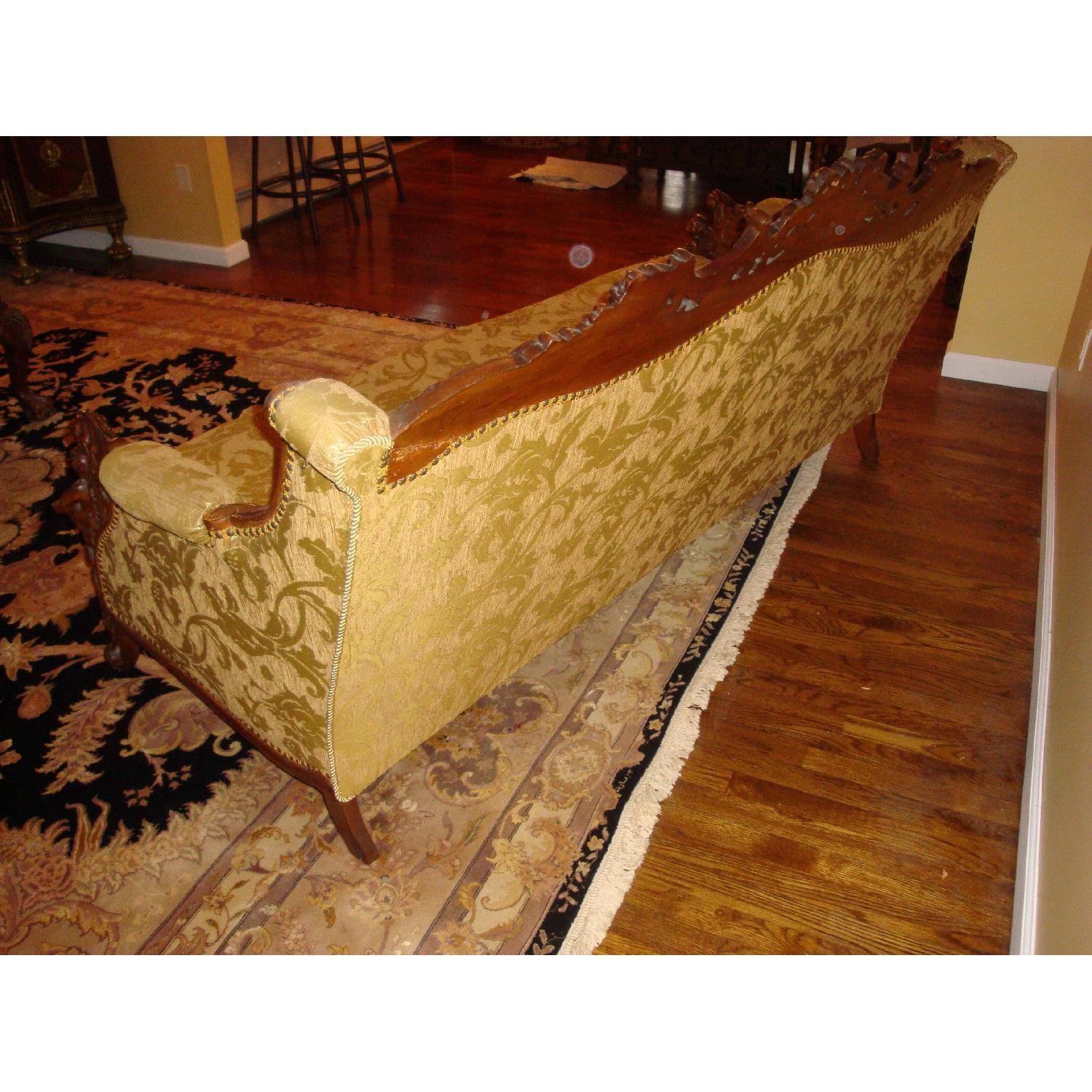 Antique Sofa + Matching Chair - image-4