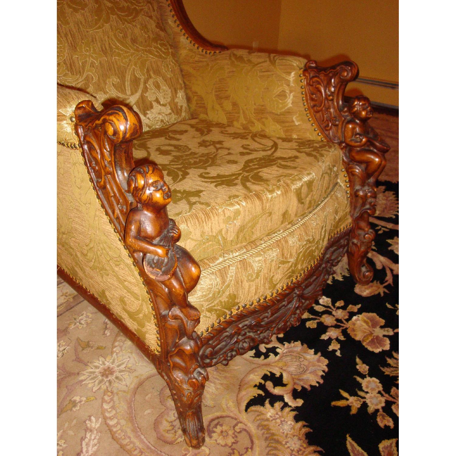 Antique Sofa + Matching Chair - image-6