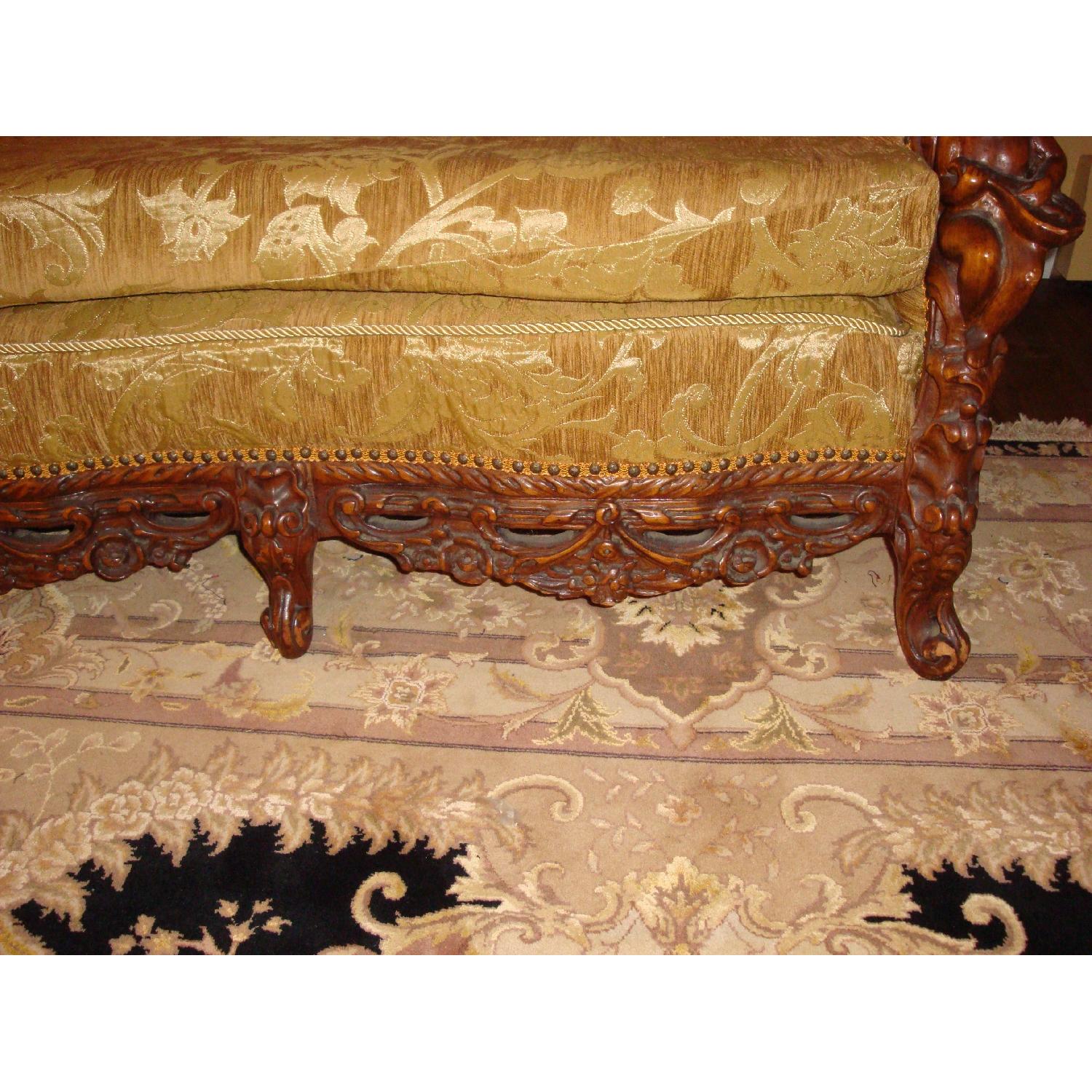 Antique Sofa + Matching Chair - image-8