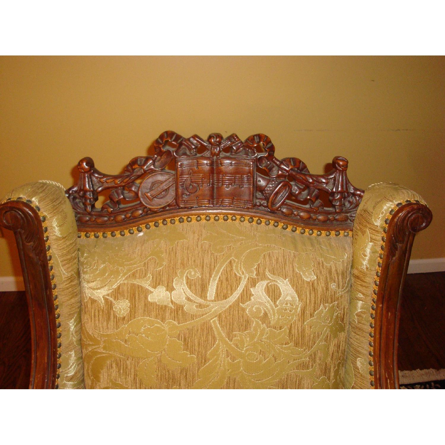 Antique Sofa + Matching Chair - image-9