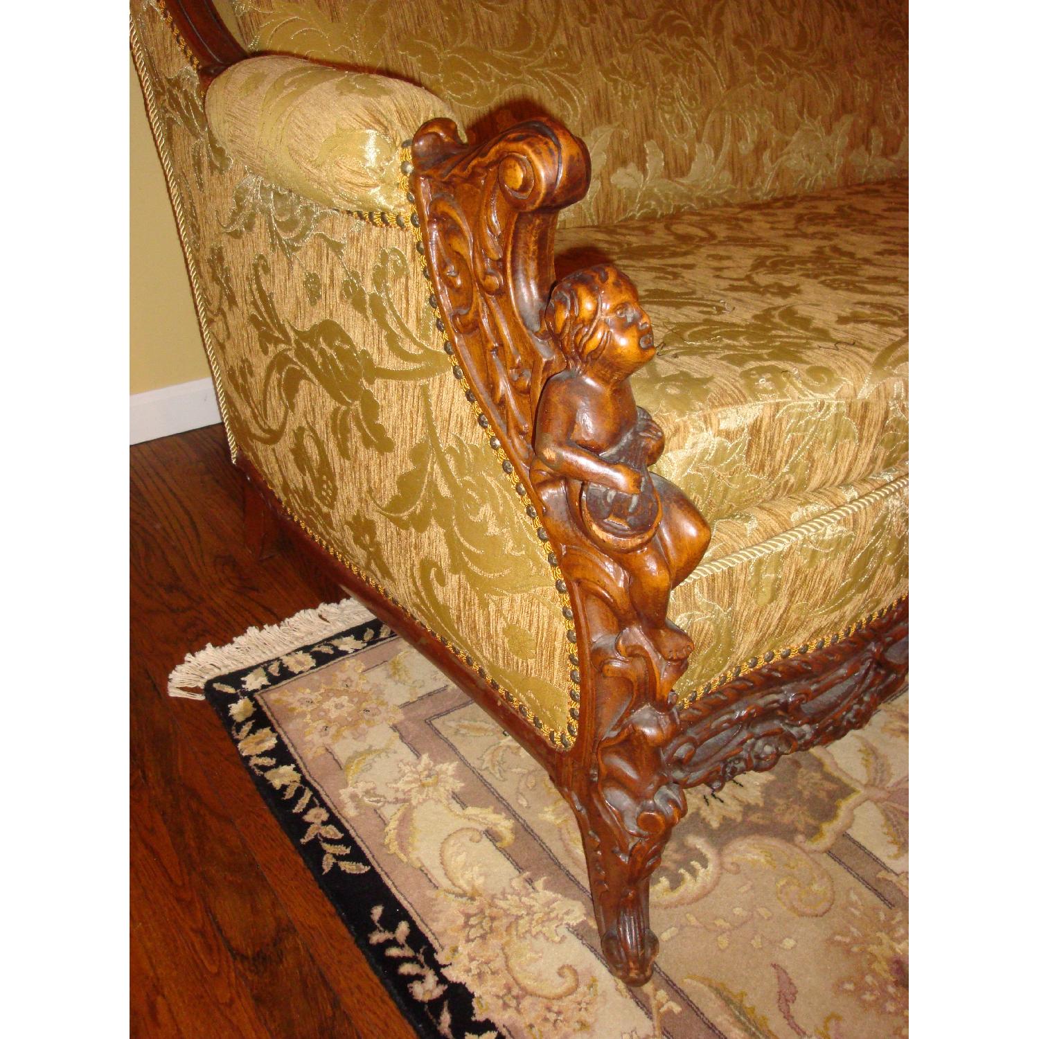 Antique Sofa + Matching Chair - image-12