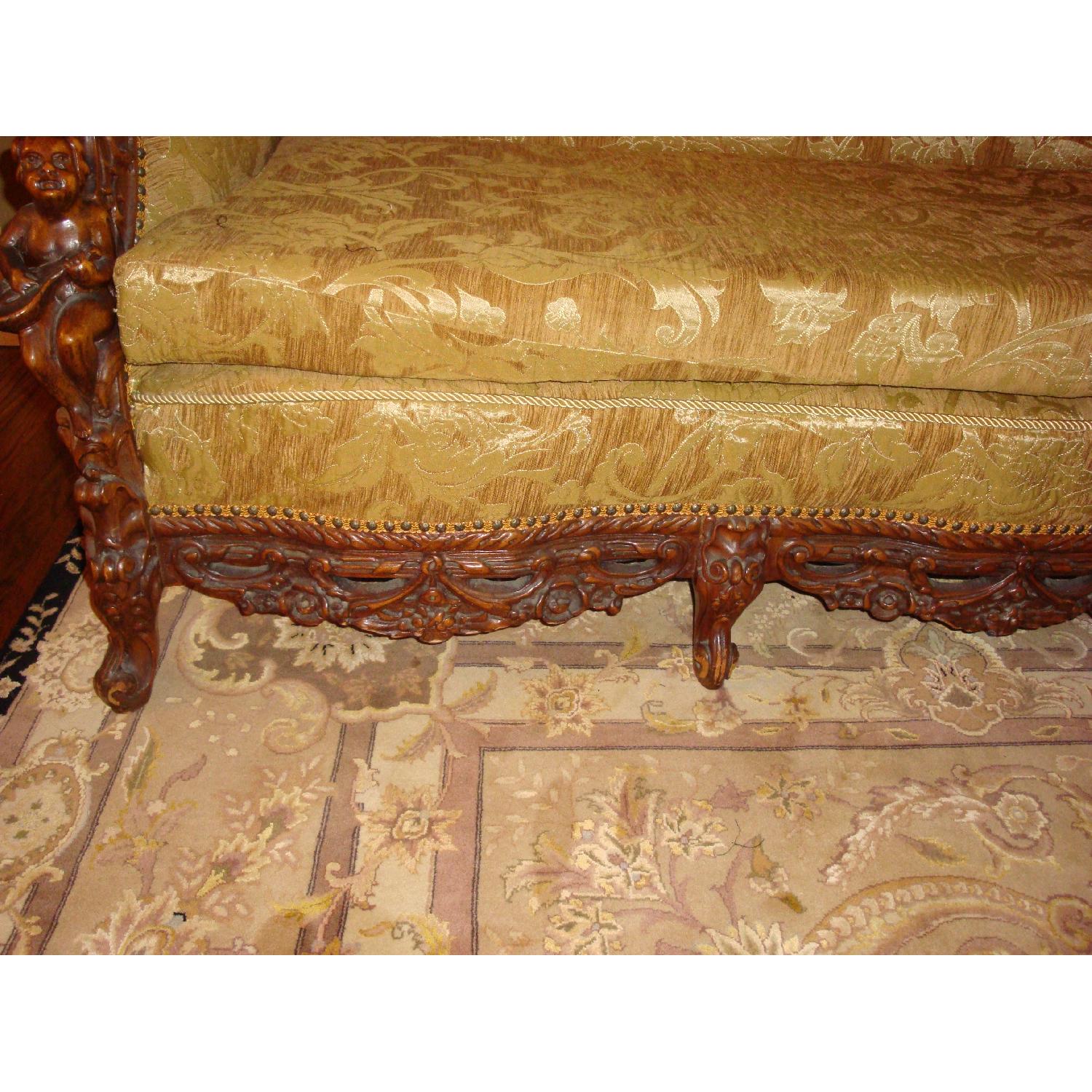 Antique Sofa + Matching Chair - image-13