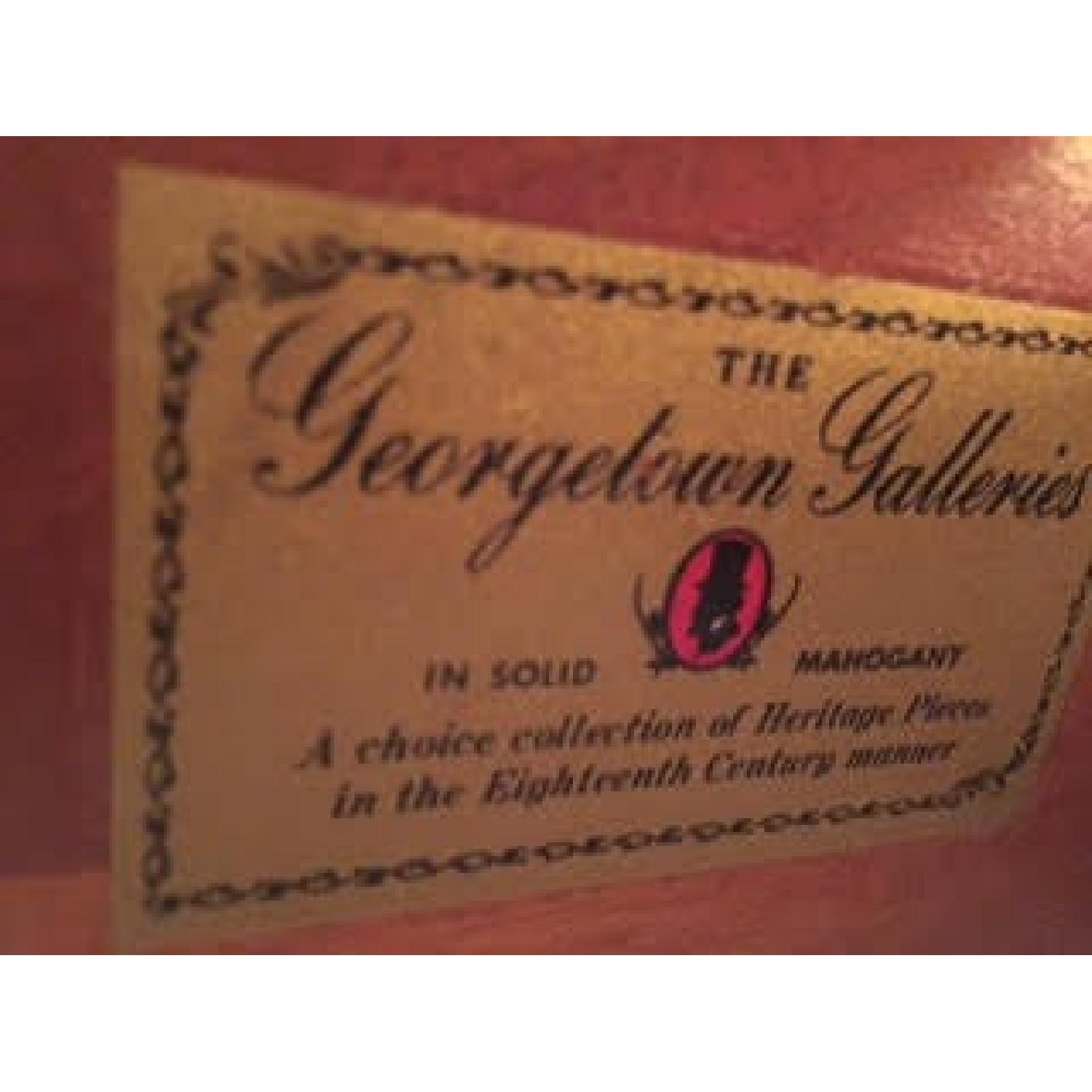 Georgetown Galleries Queen Anne Solid Mahogany 11 Drawer Highboy - image-3