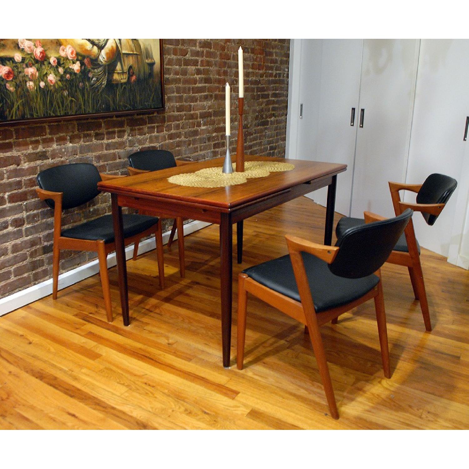 Kai Kristiansen Teak Danish Modern Z Dining Chairs - Set of 4 - image-1