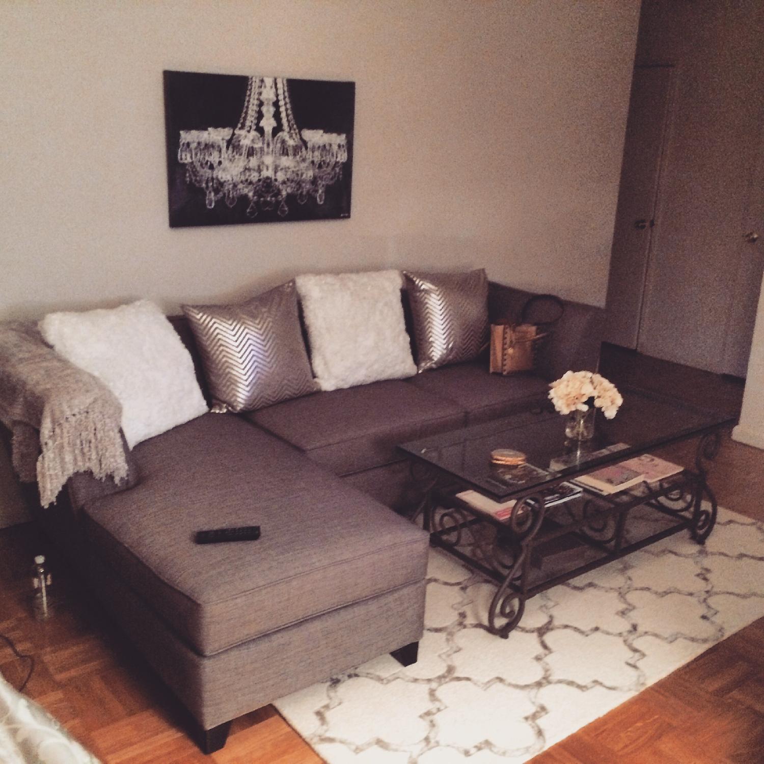 Macys Fabric Harper 3 Piece Sectional - image-1