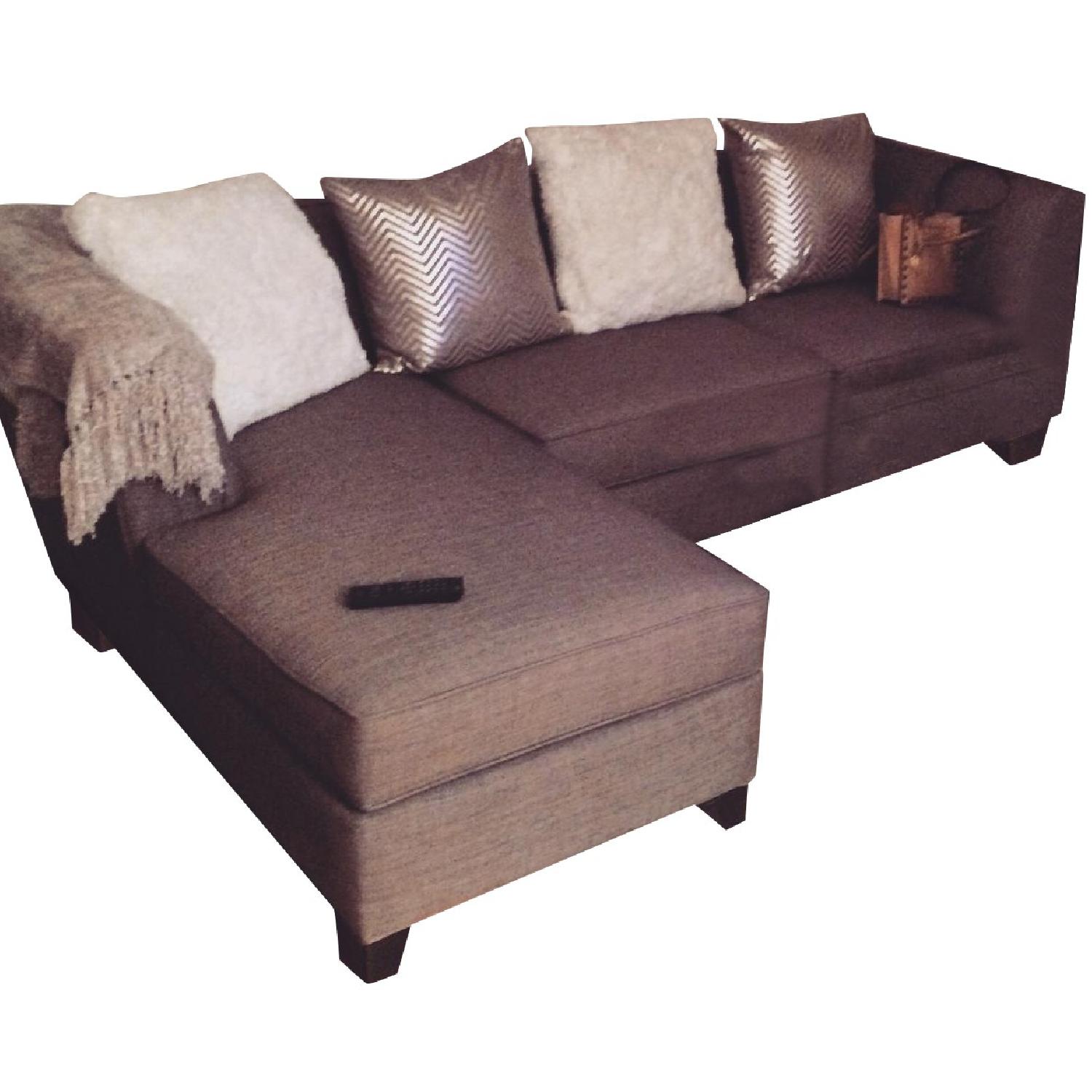 Macys Fabric Harper 3 Piece Sectional - image-0